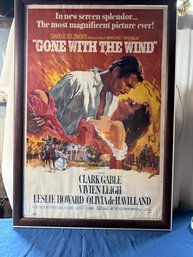 #9 Gone With The Wind Poster 1995 381/2' Tall X 261/2' Wide