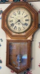 New England Clock Farmington, CT With Original Key - K5