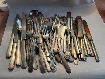 Assorted Flatware Lot As Pictured  - 176