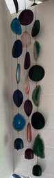 3 Dyed Agate Wind Chimes - K11