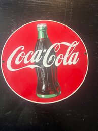 R89 Coca Cola Metal Sign 10'