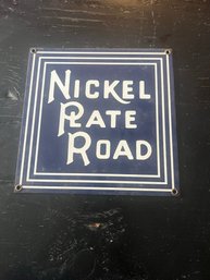 R98 Nickel Plate Road Metal Sign 9'