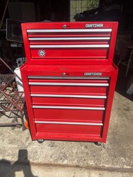 2 Piece Red Craftmsan Tool Box