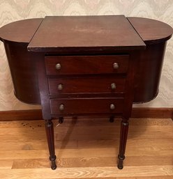 Vintage Martha Washington Style Sewing Cabinet - H3