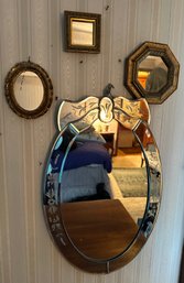 Venetian Mirror And 3 Tiny Mirrors - Fb5