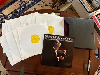 12 Album Set - Herbert Von Karajan 40th Anniversary Collection - Great Symphonies - R8