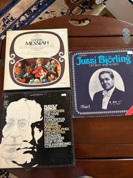 3 Multi Album Sets - Includes Bjorling, Beethoven, And Handel: Messiah - R9