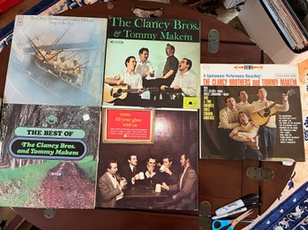 5 Single Albums - The Clancy Brothers And Others  - R18