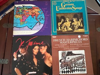 4 Albums - Music From Around The World, Plus St Tropez, France, And Germany - R19