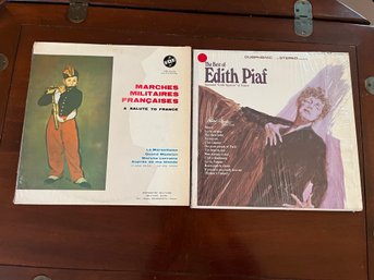 Two Albums - French Marches And Edith Piaf - R20