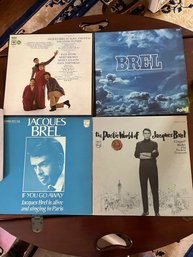 4 Albums  Featuring The Music Of Jacque Brel - R 26