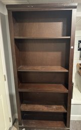 825 Wood Bookcase 4 Shelves 74'h X 33'w X 10'd (Bookcase Only)