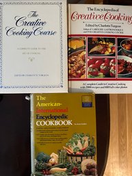 3 Hardcover Cookbooks