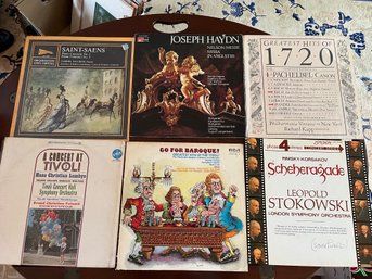 6 Classical Albums Including Greatest Hits Of 1720 - R60