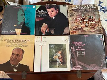 6 Vintage Classical Albums Including Bruno Walters Brahms - R61