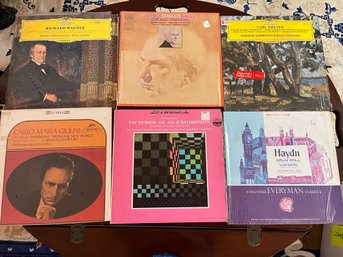 6 Classical Music Albums Including Carlo Maria Giulini - R63