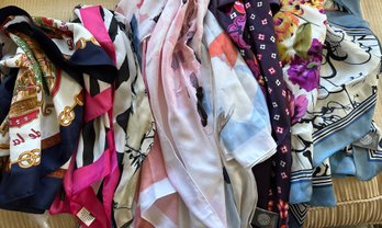 8 Scarves, Many Silk Some Vince Camuto - Fb18