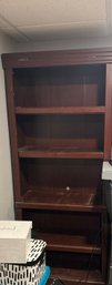 972 Wood Bookcase 4 Shelves 74'h X 33'w X 10'd (Bookcase Only)