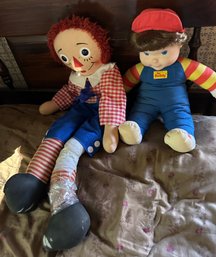 Large Raggedy Andy And My Buddy Doll - Bb5