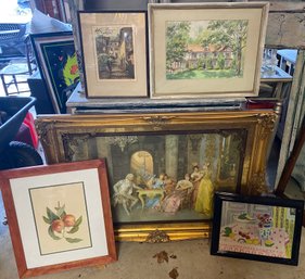 Lot Of 5 Art Pieces
