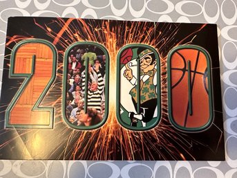 Boston Celtics 2000 Holiday Card - D49
