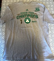 Boston Celtics Adidas 2008 NBA T Shirt D55