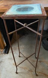 Rusty Plant Stand