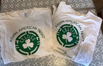 2 Boston Celtics Asian American Night T Shirt -d61