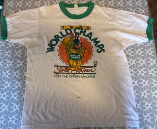 Boston Celtics 1986 World  Champion Sweet Sixteen T Shirt D65