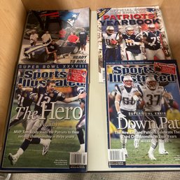 #73 Lot Of 4 Patriots Magazines