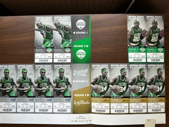 Boston Celtics 2011 NBA Playoff Ticket Sheet - D85