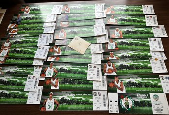 Boston Celtics 2009 / 2010 Tickets  - D87