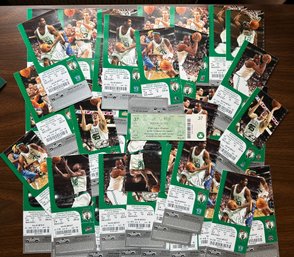 Boston Celtics 2005-2006 Tickets 42 In Total - D89