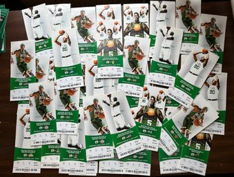 Boston Celtics Game Tickets 2007 & 2008 43 In Total - D90
