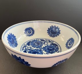 Tiffany & Co White & Blue Flowered Bowl - C35