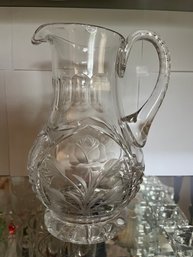 9 Inch Crystal Water Pitcher - L15