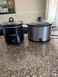 Lot Of 2 Crock Pots