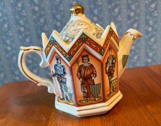 #455 Sadler Henry V King Of England Tea Pot