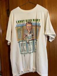 Vintage Larry Bird #33 T Shirt Sponsored By Salem Sportswear Size Xl - D116