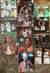 Celtics Insider Magazines & 2 Yearbooks (12 Total) - CBL4