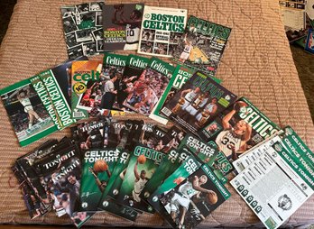 Boston Celtics Year Books And Celtics Tonight Programs - CBL13