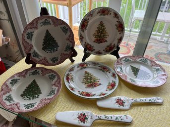 Royal Albert And Johnson Brothers - 5 Dish Lot And 2 Serving Pieces - 2D21