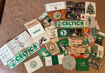 Boston Celtics Holiday Cards, Tickets And More - CBL14