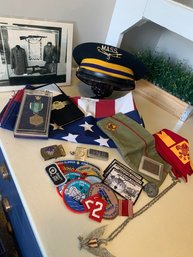 Vintage Military/boy Scout Lot..