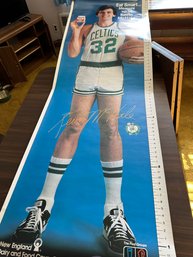 HUGE 1986 Kevin McCale NE Dairy & Food Council Poster 6 Ft 11 Inches AWESOME - D96