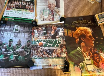 7 Posters Including Lowenbrau Salutes The Boston Celtics - CBL23