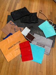 Designer Shopping Bag Lot