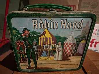 Vintage Robin Hood Metal Lunchbox - B