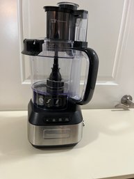 Hamilton Beach Black Food Processor With Retractable Cord Like New - K13