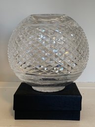 Waterford Cut Crystal Glandore Rose Bowl